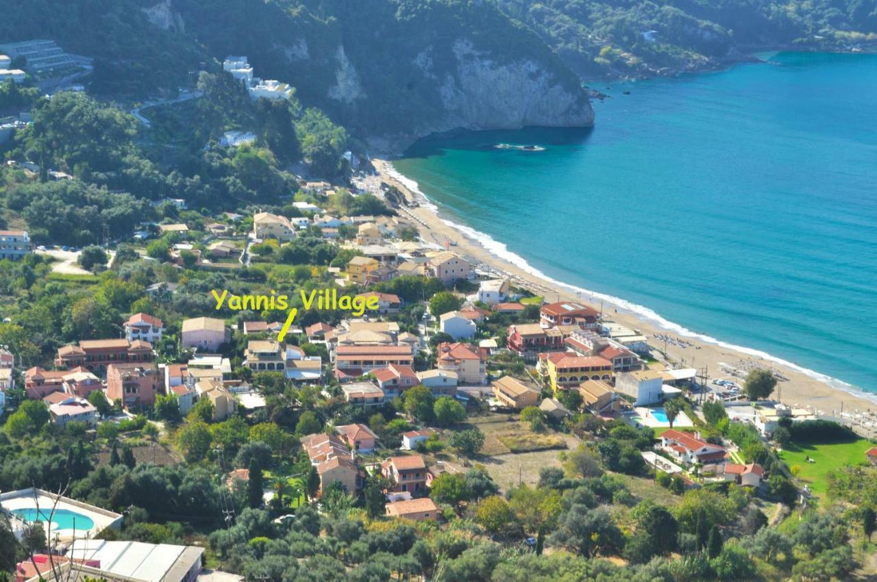 Holiday Studio Apartments Yannis On Agios Gordios Beach In Corfu 外观 照片